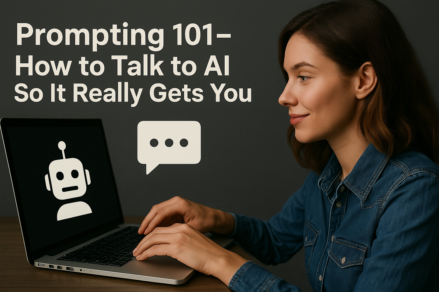 Prompting 101 – How to Talk to AI So It Really Gets You