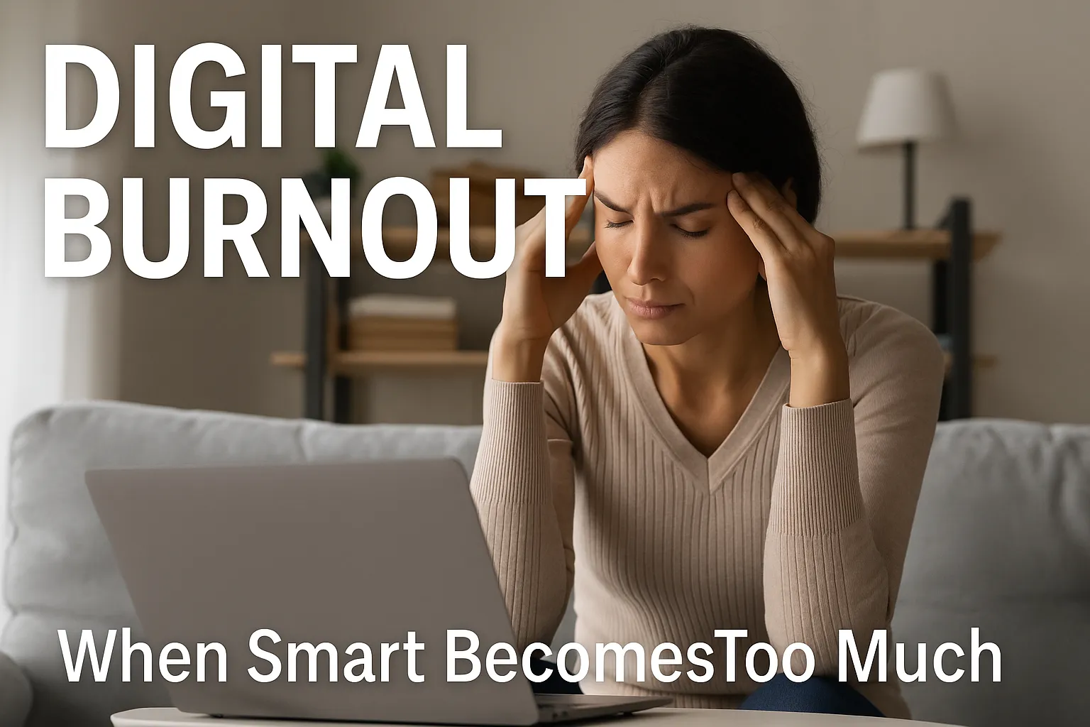 Digital Burnout in the Age of Smart Tools — When Efficiency Overwhelms