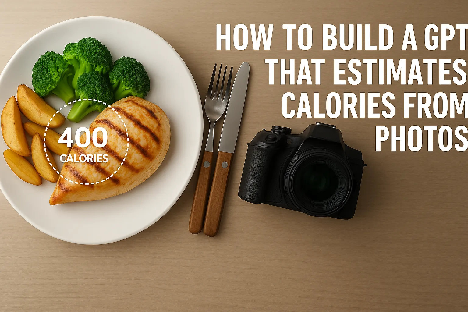 How to Build a GPT That Estimates Calories from Photos
