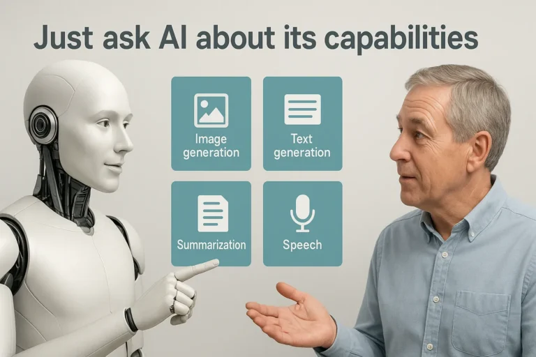 You Can Just Ask: How to Discover What AI Can Really Do
