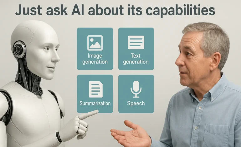 You Can Just Ask: How to Discover What AI Can Really Do