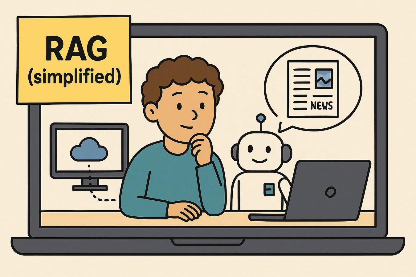 RAG Explained Simply: Why AI Needs a Research Assistant (simplified)