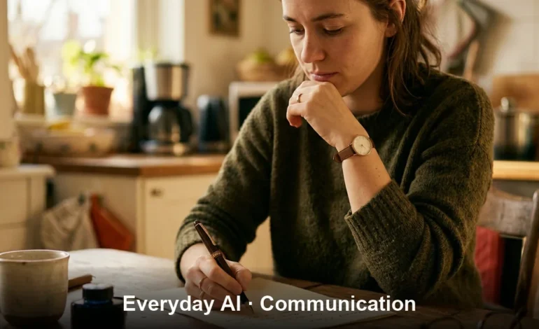 AI for Family Communication: Finding the Right Words With AI Help