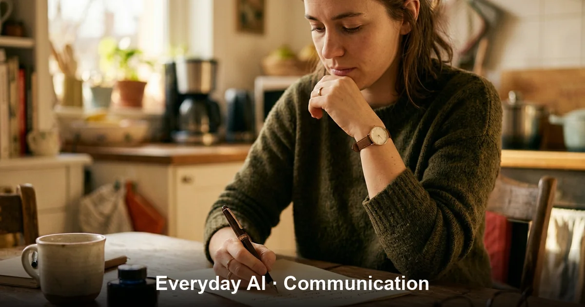 AI for Family Communication: Finding the Right Words With AI Help