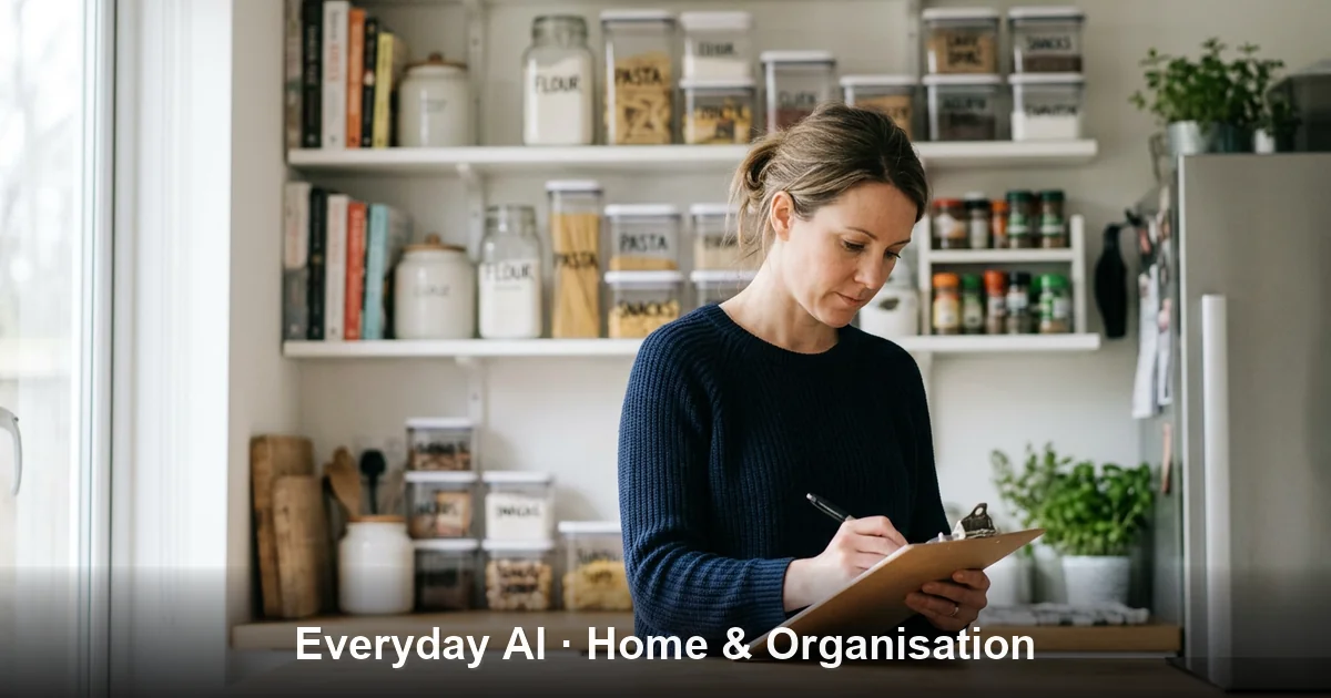 AI for Home Organisation: Practical Help for Everyday Domestic Tasks