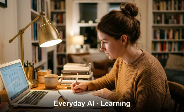 AI for Learning: How to Use AI as Your Personal Tutor