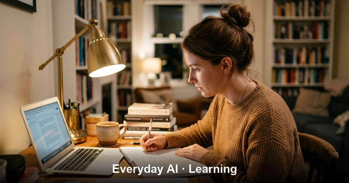 AI for Learning: How to Use AI as Your Personal Tutor