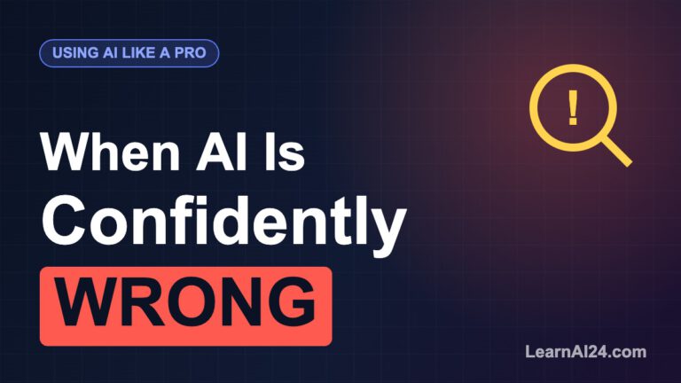 How to Catch AI When It’s Confidently Wrong