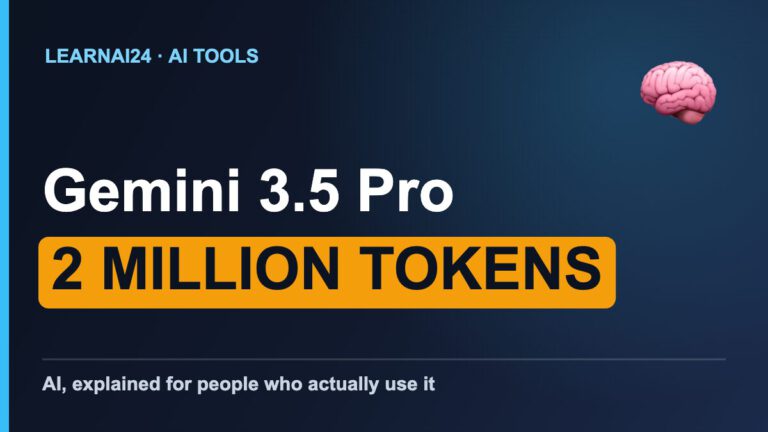 Gemini 3.5 Pro’s 2M Context: What It Fixes, What It Won’t