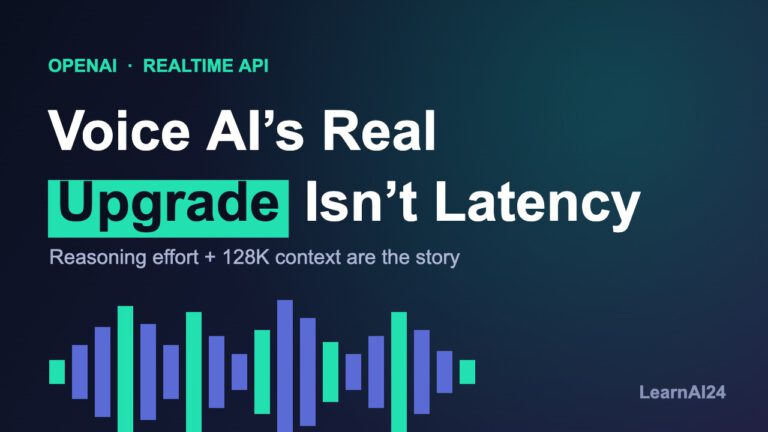 OpenAI’s gpt-realtime-2.1: Latency Is Not the Real Story